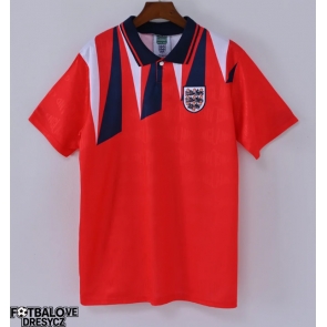 Anglie 1992 Retro Venkovní Dres Krátký Rukáv Anglie 1992 Retro Venkovní Dres Krátký Rukáv